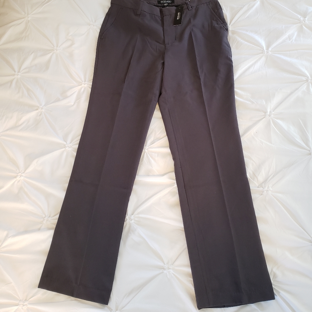 Bogari Men's grey dress pants 34/32 NWT